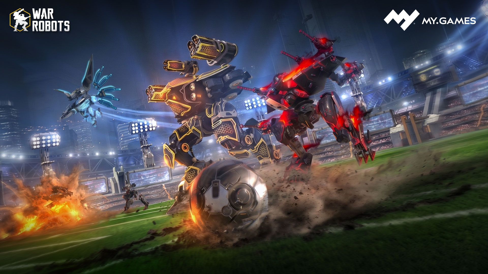 War Robots Swaps Steel for Soccer in Update 12.2